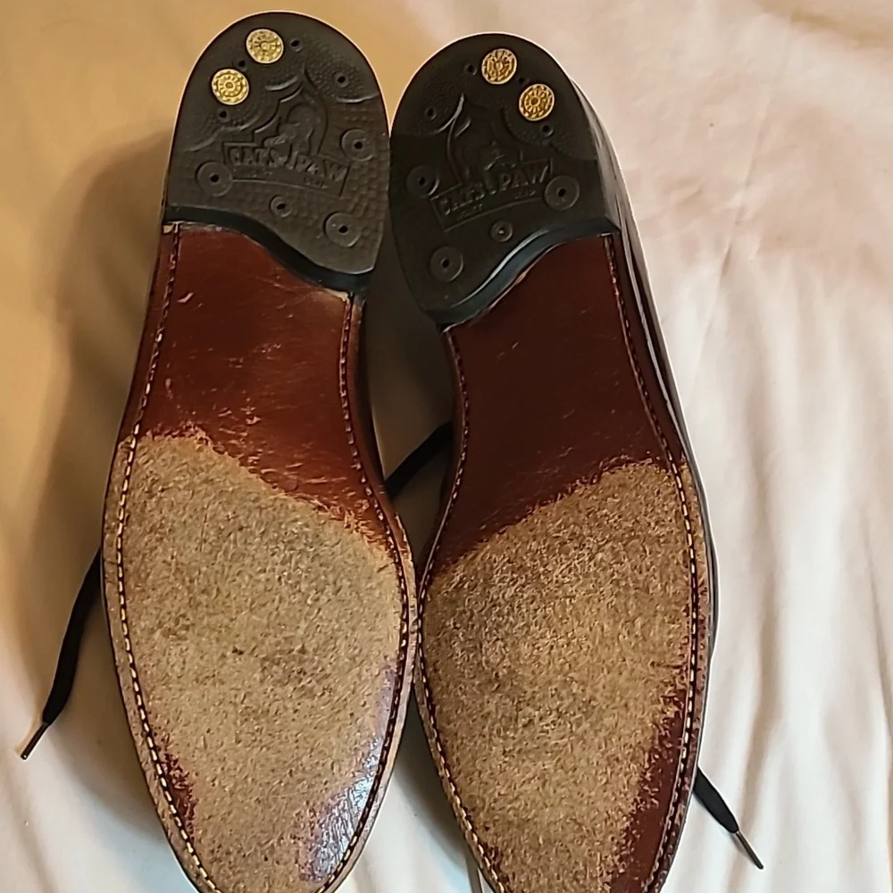 The Florsheim Shoe Men's Black Leather Lace-up Wingtip Oxford Dress Shoe Sz.12